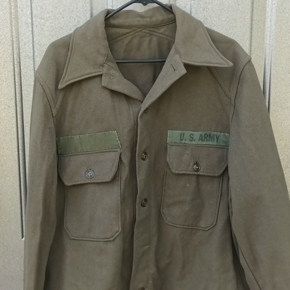 U.S. Army Other - U S.Army issued Vietnam War wool blend Shacket